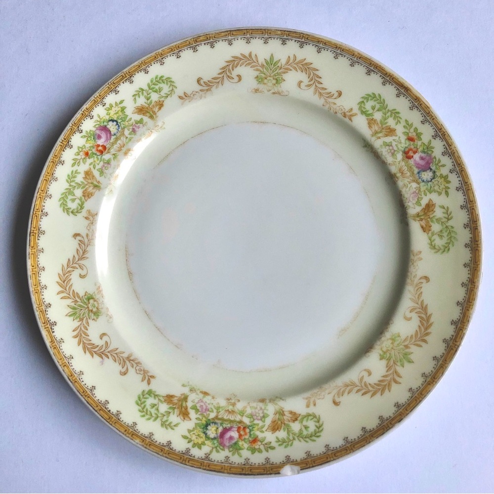3/$15 Vintage ROYAL EMBASSY Pueblo Bread & Butter Plate Round Dish White 6 1/2”